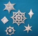 Reverse God's Eye Ornaments